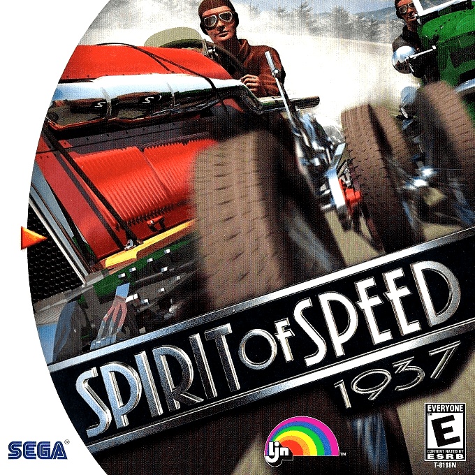 Face avant du boxart du jeu Spirit of Speed 1937 (Etats-Unis) sur Sega Dreamcast