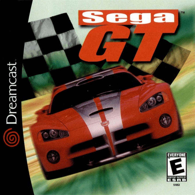 Face avant du boxart du jeu Sega GT Homologation Special (Etats-Unis) sur Sega Dreamcast