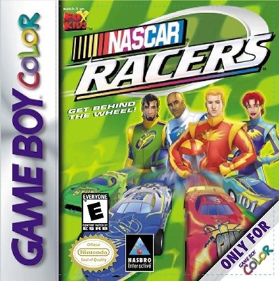 Face avant du boxart du jeu NASCAR Racers (Etats-Unis) sur Nintendo Game Boy Color