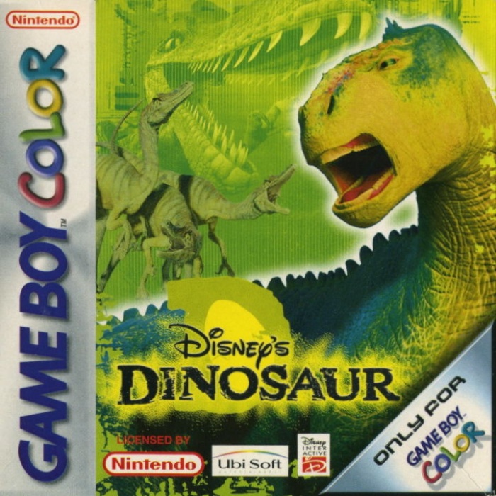 Face avant du boxart du jeu Dinosaur (Europe) sur Nintendo Game Boy Color