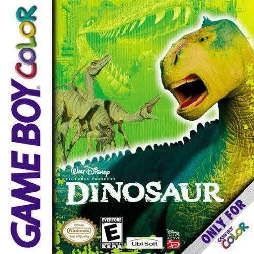 Face avant du boxart du jeu Dinosaur (Etats-Unis) sur Nintendo Game Boy Color