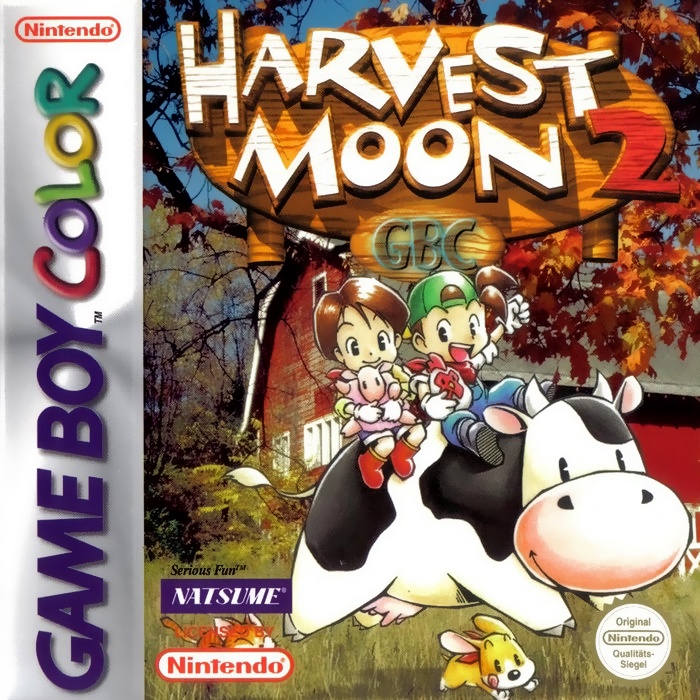 Face avant du boxart du jeu Harvest Moon 2 GBC (Europe) sur Nintendo Game Boy Color