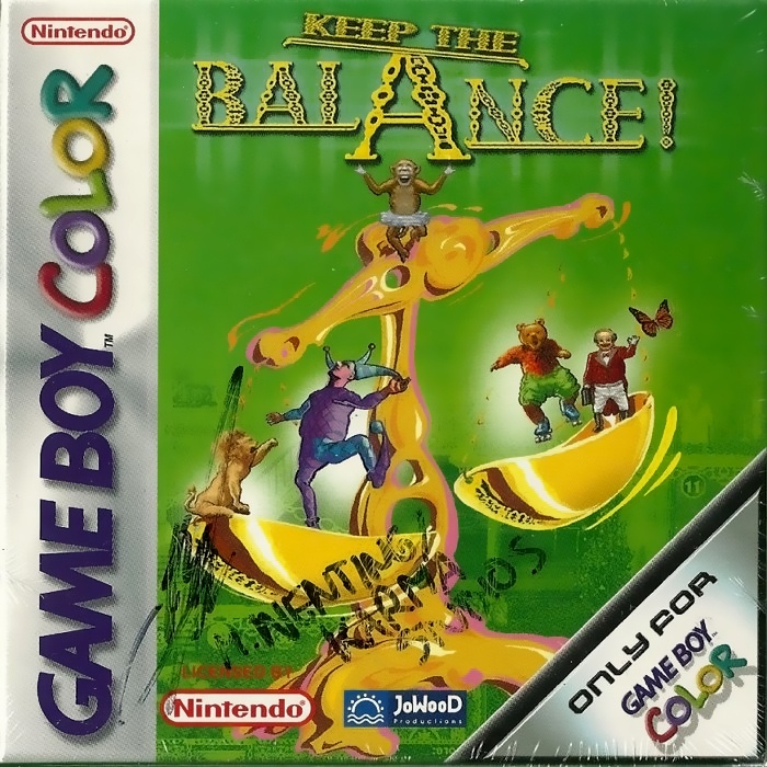 Face avant du boxart du jeu Keep the Balance (Europe) sur Nintendo Game Boy Color