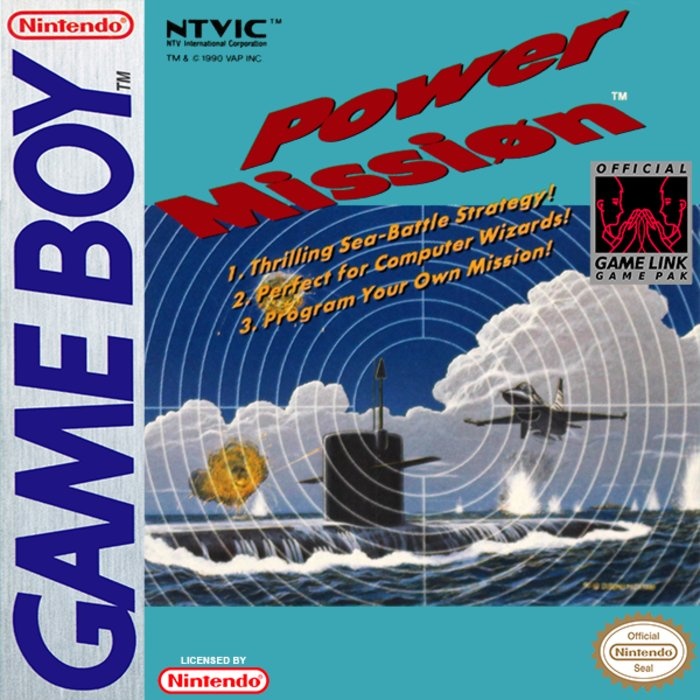 Face avant du boxart du jeu Power Mission (Etats-Unis) sur Nintendo Game Boy