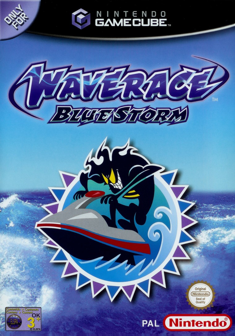 Face avant du boxart du jeu Wave Race - Blue Storm (Europe) sur Nintendo GameCube