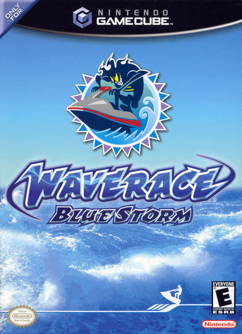 Face avant du boxart du jeu Wave Race - Blue Storm (Etats-Unis) sur Nintendo GameCube