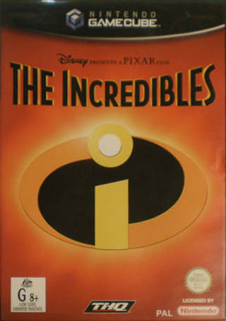 Face avant du boxart du jeu Incredibles, The (Australie) sur Nintendo GameCube