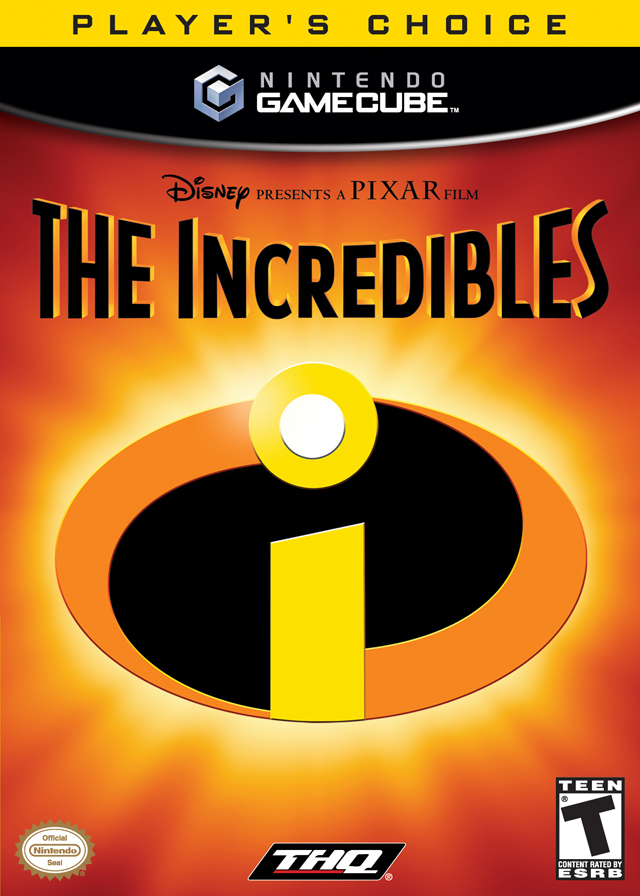 Face avant du boxart du jeu Incredibles, The (Etats-Unis) sur Nintendo GameCube