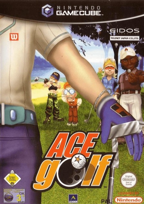 Face avant du boxart du jeu Ace Golf (Allemagne) sur Nintendo GameCube
