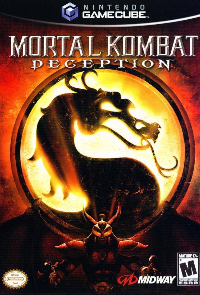 Face avant du boxart du jeu Mortal Kombat - Deception (Etats-Unis) sur Nintendo GameCube