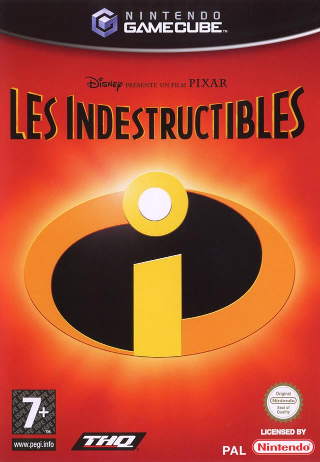 Face avant du boxart du jeu Indestructibles, Les (France) sur Nintendo GameCube