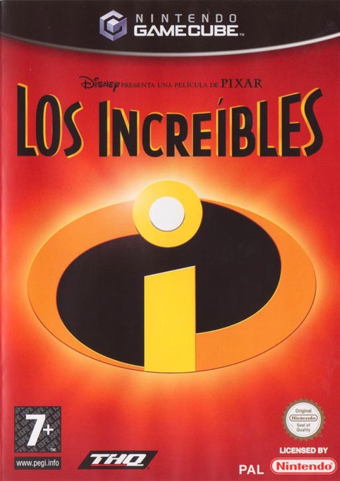 Face avant du boxart du jeu Increíbles, Los (Espagne) sur Nintendo GameCube