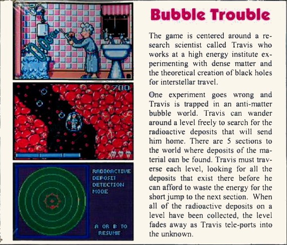 Face arriere du boxart du jeu Bubble Trouble (Etats-Unis) sur Atari Lynx