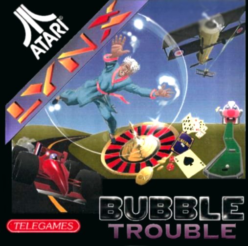 Face avant du boxart du jeu Bubble Trouble (Etats-Unis) sur Atari Lynx