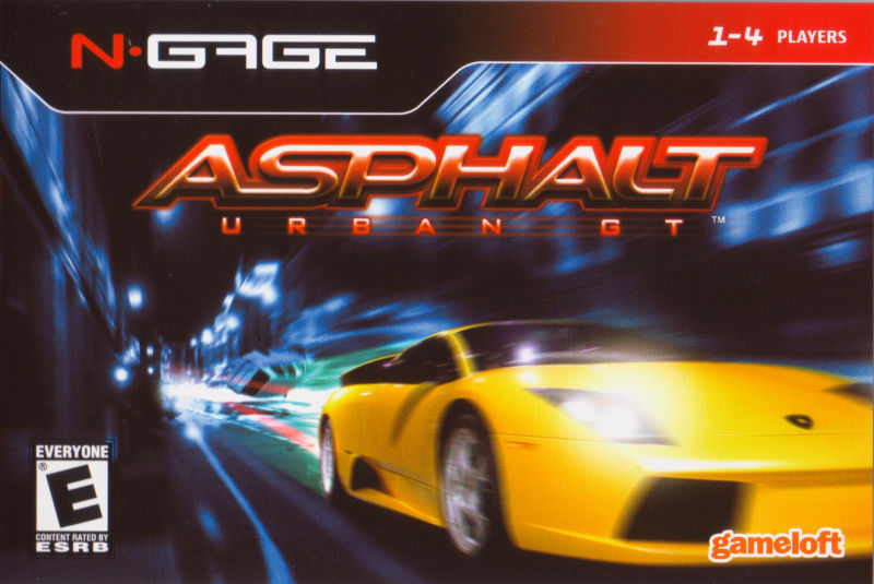 Face avant du boxart du jeu Asphalt - Urban GT (Etats-Unis) sur Nokia N-Gage