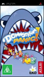 Face avant du boxart du jeu Downstream Panic! (Australie) sur Sony PSP