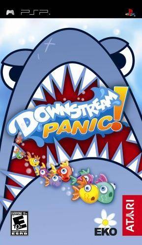 Face avant du boxart du jeu Downstream Panic! (Etats-Unis) sur Sony PSP