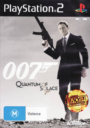 Face avant du boxart du jeu 007 - Quantum of Solace (Australie) sur Sony Playstation 2