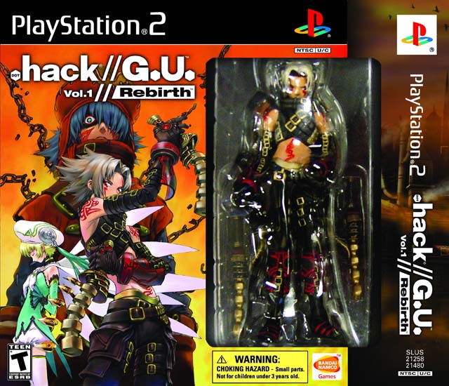 Face avant du boxart du jeu .hack//G.U. vol. 1//Rebirth (Etats-Unis) sur Sony Playstation 2