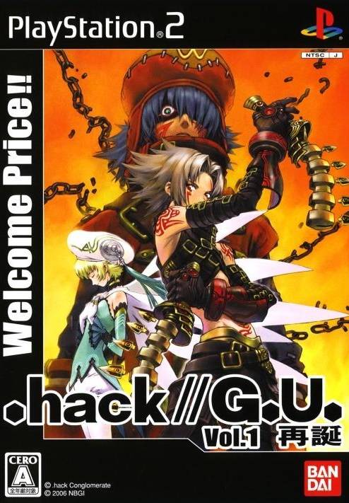 Face avant du boxart du jeu .hack//G.U. Vol. 1 - Saitan (Japon) sur Sony Playstation 2