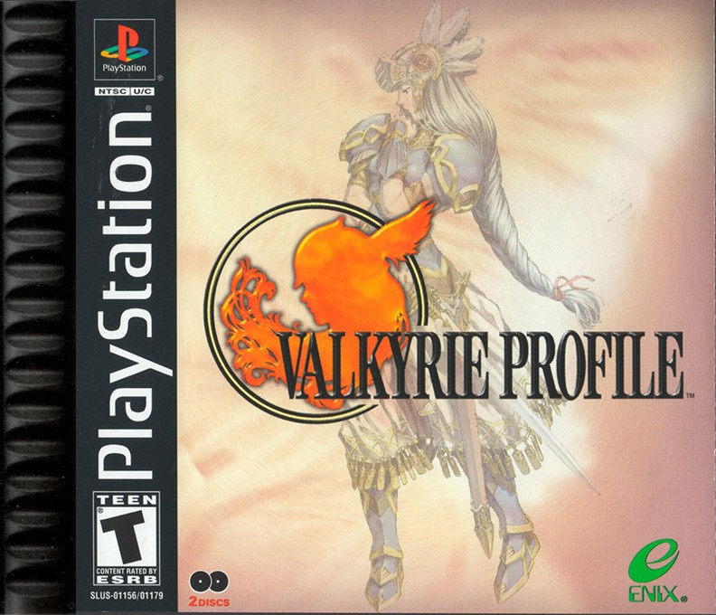 Face avant du boxart du jeu Valkyrie Profile (Etats-Unis) sur Sony Playstation