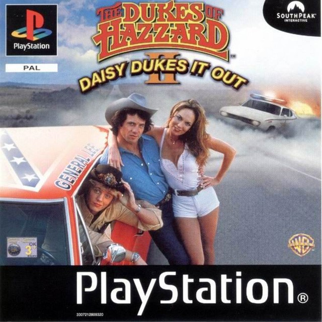 Face avant du boxart du jeu Dukes of Hazzard II, The - Daisy Dukes It Out (Europe) sur Sony Playstation