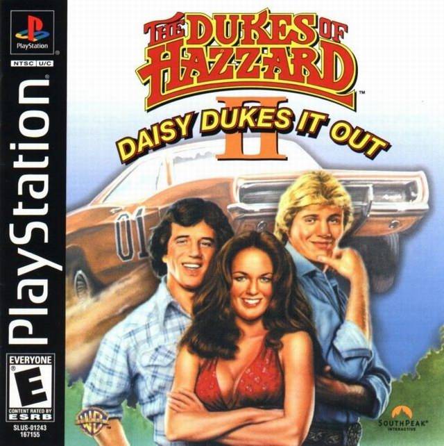 Face avant du boxart du jeu Dukes of Hazzard II, The - Daisy Dukes It Out (Etats-Unis) sur Sony Playstation