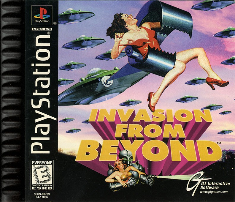 Face avant du boxart du jeu Invasion From Beyond (Etats-Unis) sur Sony Playstation