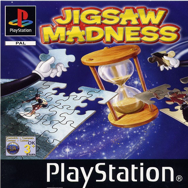 Face avant du boxart du jeu Jigsaw Madness (Europe) sur Sony Playstation