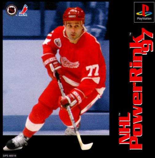 Face avant du boxart du jeu NHL PowerRink '97 (Japon) sur Sony Playstation