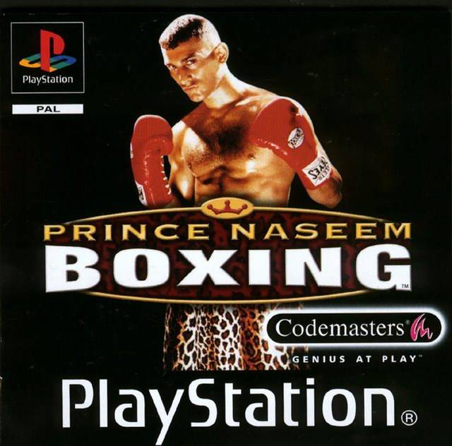 Face avant du boxart du jeu Prince Naseem Boxing (Europe) sur Sony Playstation