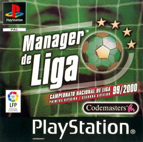 Face avant du boxart du jeu Manager de Liga (Europe) sur Sony Playstation