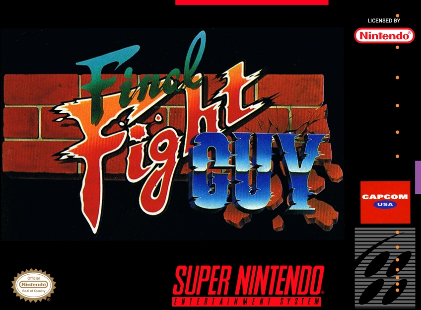 Face avant du boxart du jeu Final Fight Guy (Etats-Unis) sur Nintendo Super NES