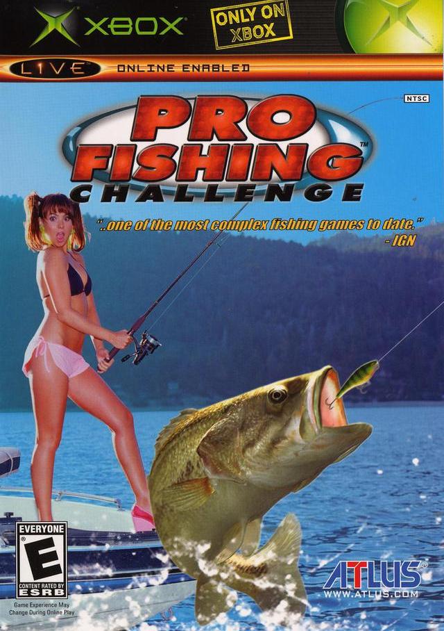 Face avant du boxart du jeu Pro Fishing Challenge (Etats-Unis) sur Microsoft Xbox