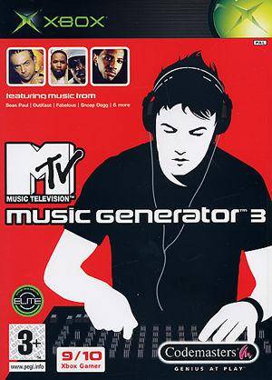 Face avant du boxart du jeu MTV Music Generator 3 - This Is the Remix (Europe) sur Microsoft Xbox
