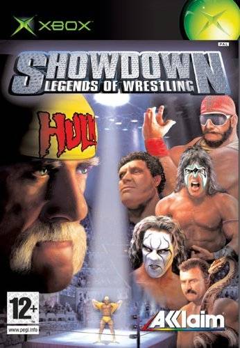 Face avant du boxart du jeu Showdown - Legends of Wrestling (Europe) sur Microsoft Xbox