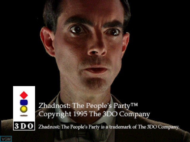 Image de l'ecran titre du jeu Zhadnost - The People's Party sur 3DO