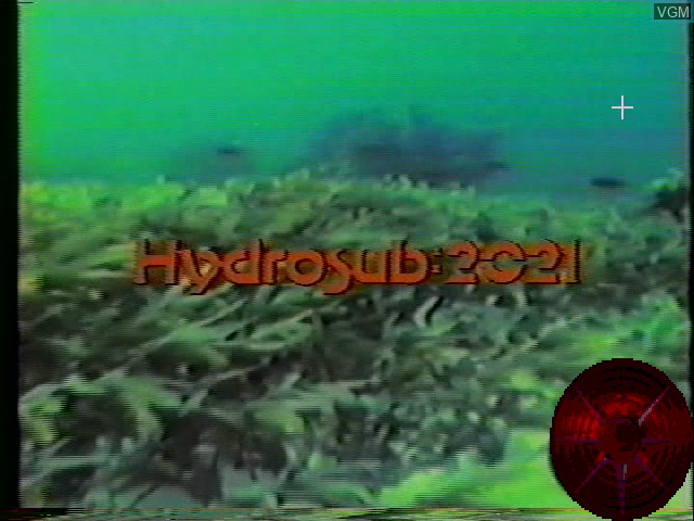 Image de l'ecran titre du jeu Hydrosub: 2021 sur Worlds of Wonder Action Max