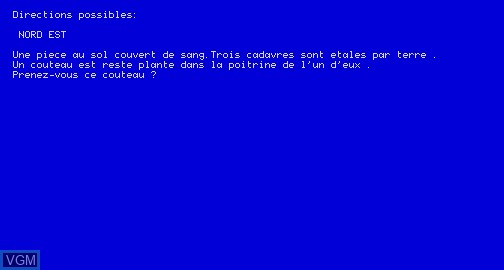 Image in-game du jeu Caverne des Morlocks, La sur Matra-hachette / Tandy Alice (MC-10)