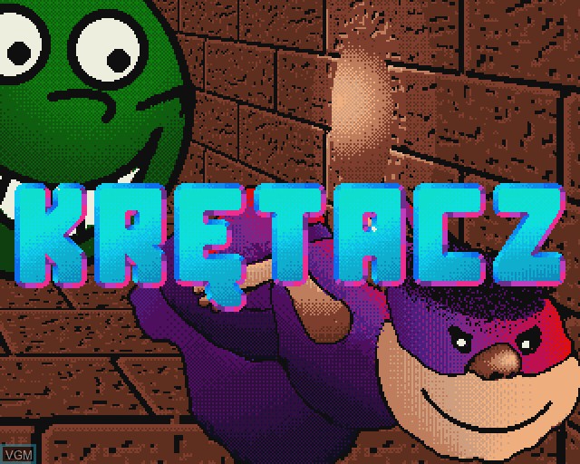 Image de l'ecran titre du jeu Kretacz sur Commodore Amiga