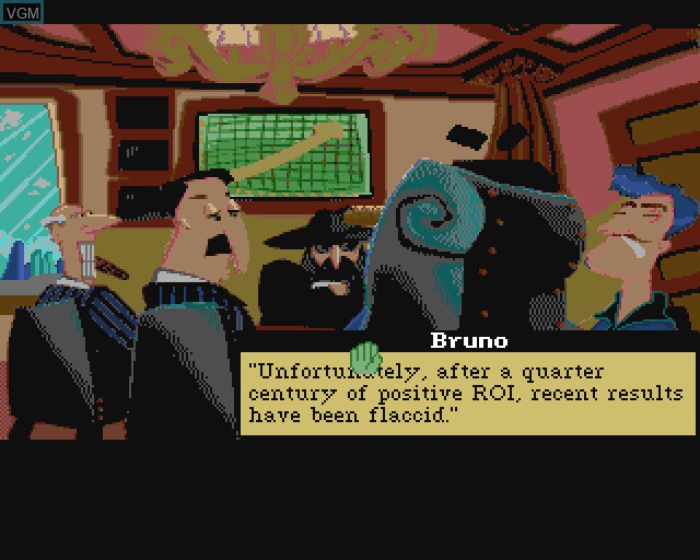 Image du menu du jeu Leisure Suit Larry 5 - Passionate Patti Does a Little Undercover Work sur Commodore Amiga
