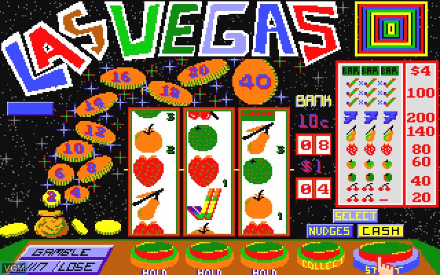 Image in-game du jeu Las Vegas sur Commodore Amiga