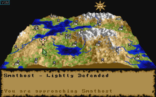 Image in-game du jeu Legend sur Commodore Amiga