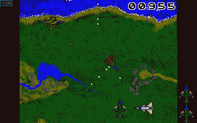 Image in-game du jeu Screaming Wings sur Commodore Amiga