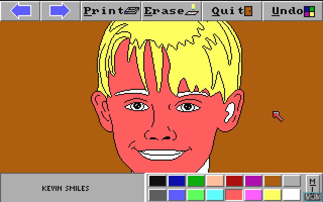 Home Alone - The Computerized Coloring Book