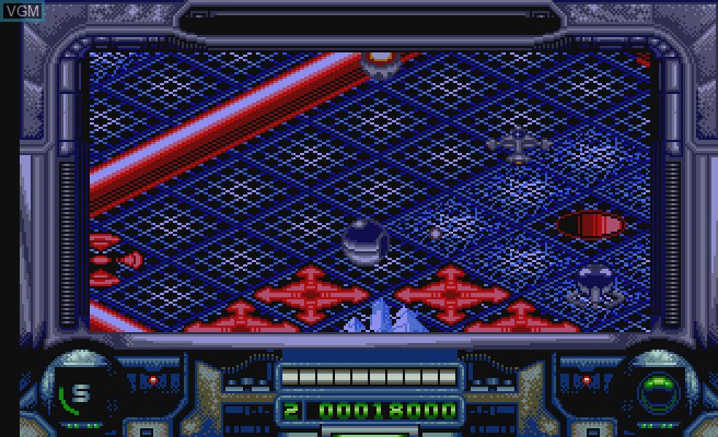 Image in-game du jeu ISS sur Commodore Amiga