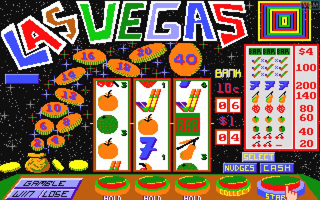 Image in-game du jeu Las Vegas sur Commodore Amiga