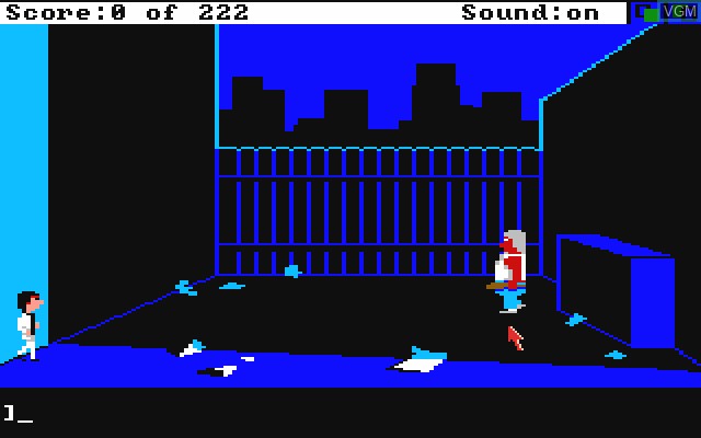 Image in-game du jeu Leisure Suit Larry in the Land of the Lounge Lizards sur Commodore Amiga