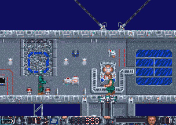 Image in-game du jeu Rooster II sur Commodore Amiga