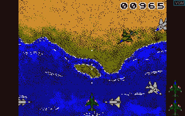 Image in-game du jeu Screaming Wings sur Commodore Amiga